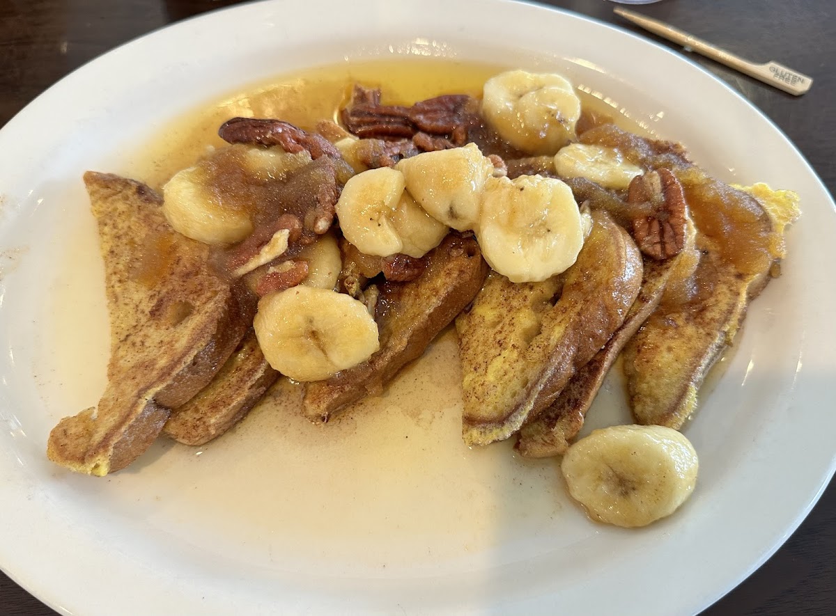 Bananas Foster french toast