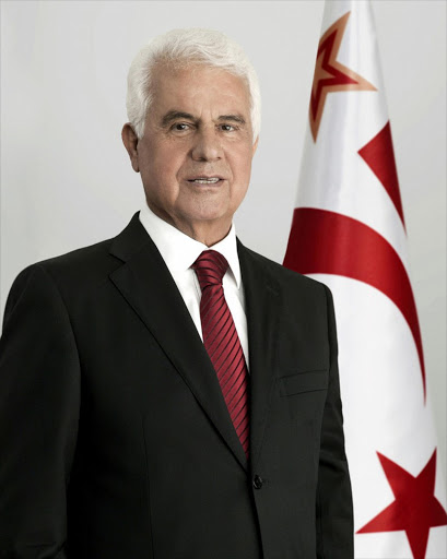 The president of northern Cyprus, Dervis Eroglu