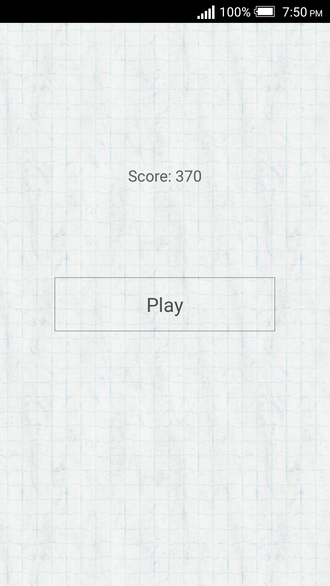 Android application Math Challenge screenshort