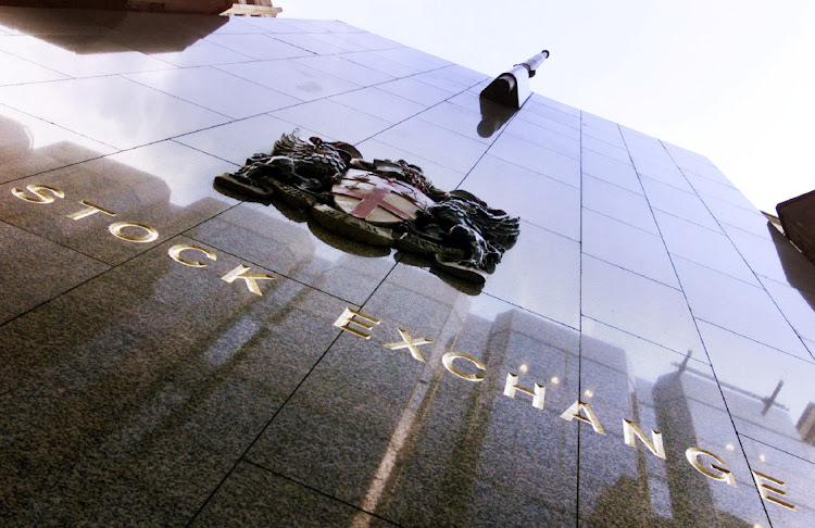The London Stock Exchange's emblem in central London May 24, 2001. File Picture: REUTERS