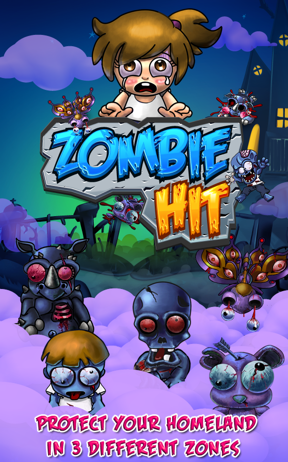 Android application Zombie Hit screenshort