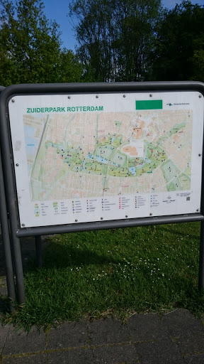 Map Of Zuiderpark