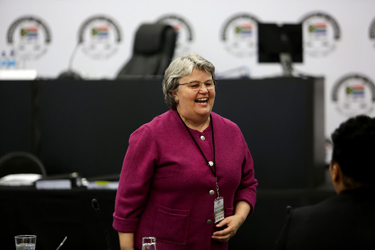 Former minister of public enterprises Barbara Hogan took the stand at the state capture commission of inquiry in Johannesburg on Monday.