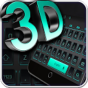 ダウンロード 3D Black Neon Keyboard をインストールする 最新 APK ダウンローダ