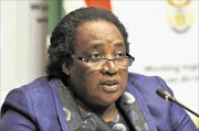 Minister Mildred Oliphant. PHOTO:  Trevor  Samson