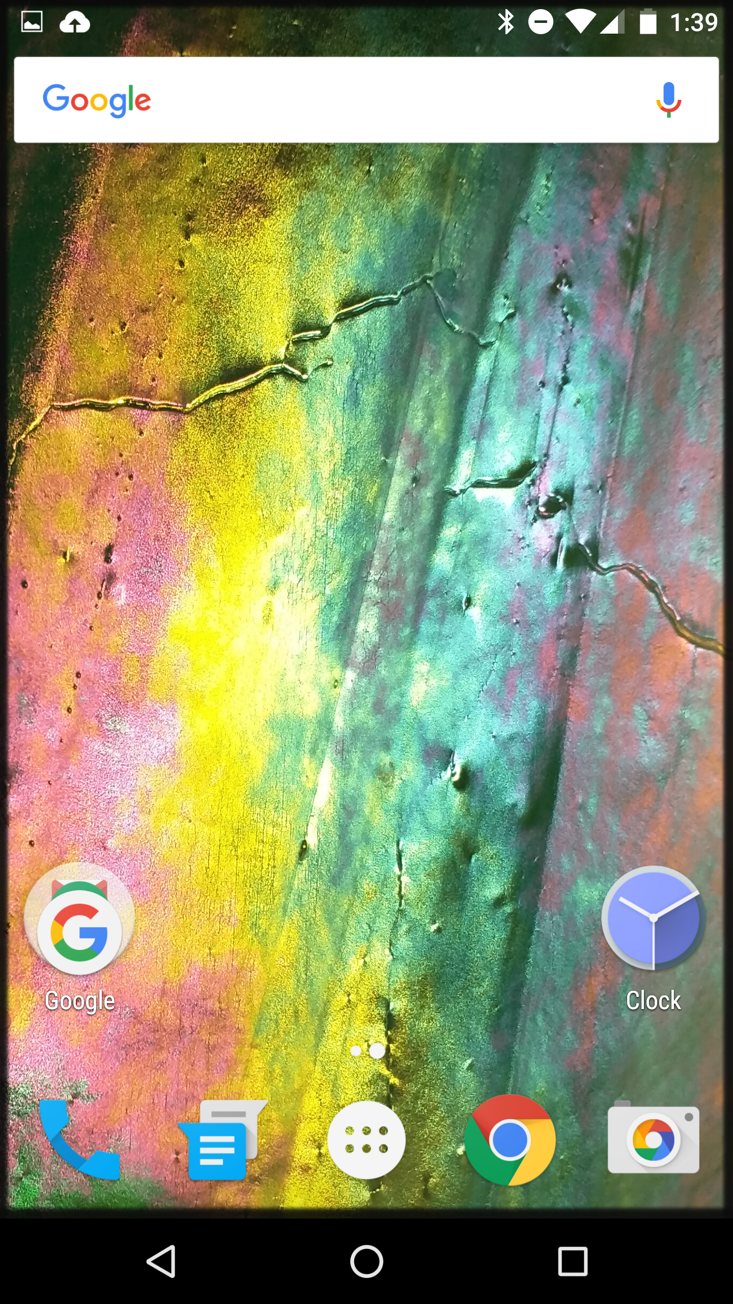 Android application Iridescent Live Wallpaper screenshort