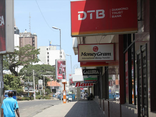 Diamond Trust Bank Moi avenue branch in Mombasa. Photo/ Norbert Allan