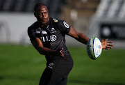 Chiliboy Ralepelle of the Cell C Sharks during the Cell C Sharks captains run at Jonsson Kings Park on July 13, 2018 in Durban, South Africa.
