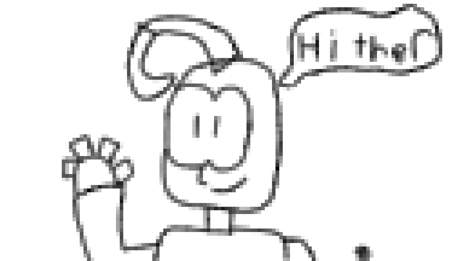 baldi saying hi ther