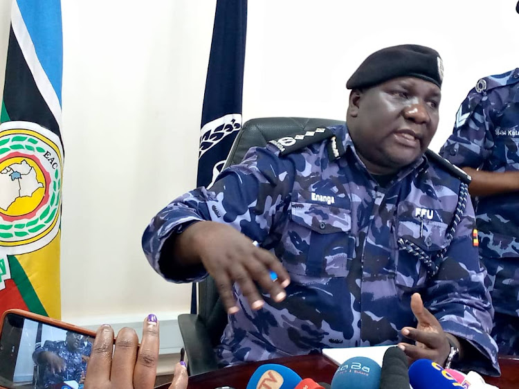 Police spokesperson Fred Enanga