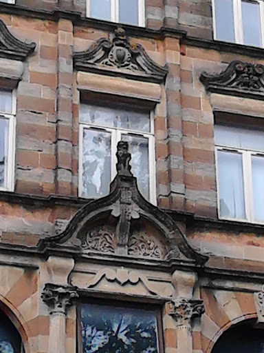 Lion On A Plinth