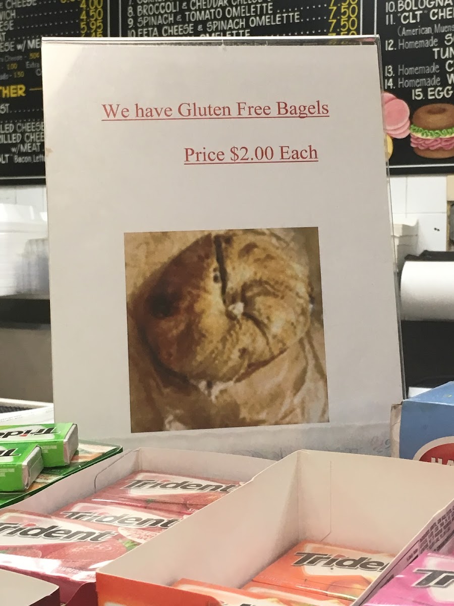 Gluten-Free at New York Bagel Cafe