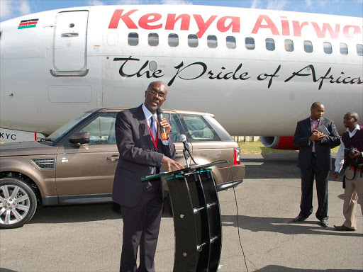 Kenya Airways CEO Mbuvi Ngunze./FILE