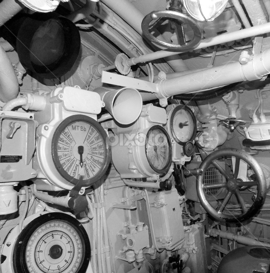 Interior German U Boat Industrial Objects Products