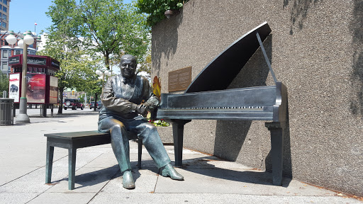 Oscar Peterson, the Street Musician