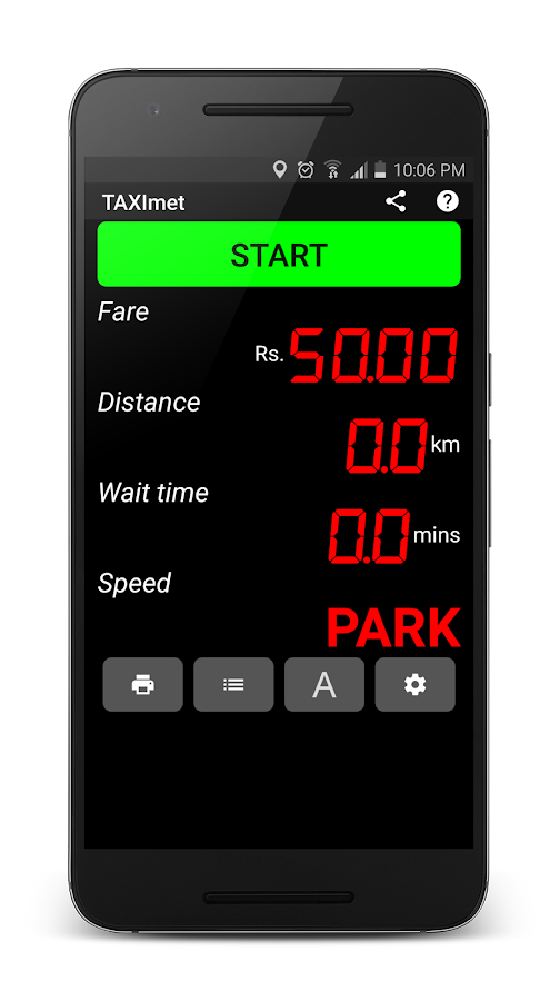 TAXImet - GPS Taxi meter — приложение на Android