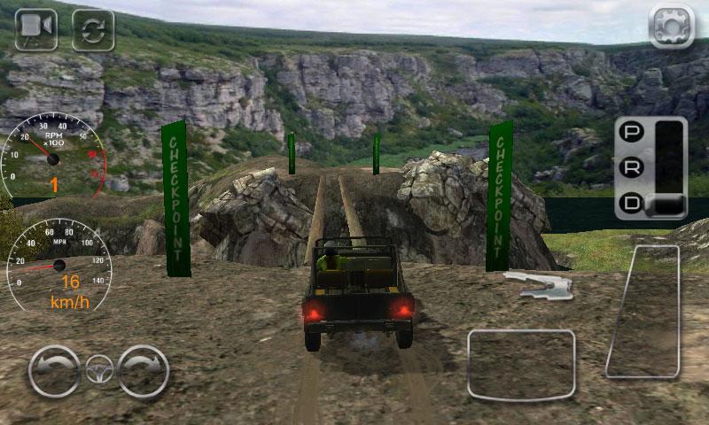 Android application 4x4 Off-Road Rally 6 DEMO screenshort