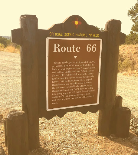 Route 66  Historical Marker