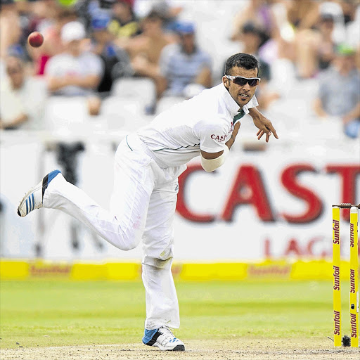 MAN OF MANY SKILLS: Duminy the bowler in action - but he has shown his worth as a top-class batsman Picture: GALLO IMAGES