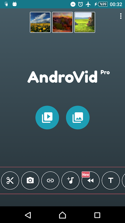 AndroVid Pro - Видео редактор — приложение на Android
