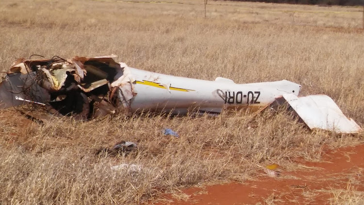 The pilot died after crashing his light plane around Enkelfontein farm in Limpopo on October 9 2018.