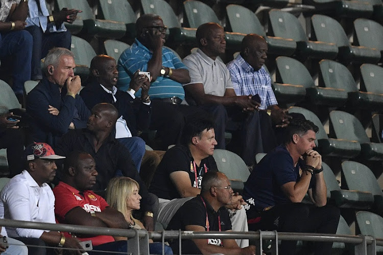 Kaizer Chiefs coach Ernst Middendrop during the Absa Premiership match between Mamelodi Sundowns and Highlands Park at Lucas Moripe Stadium on October 23, 2019 in Pretoria, South Africa.