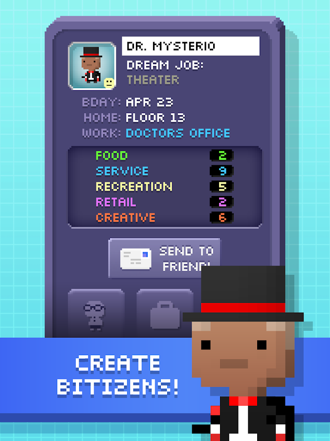   Tiny Tower- 스크린샷 