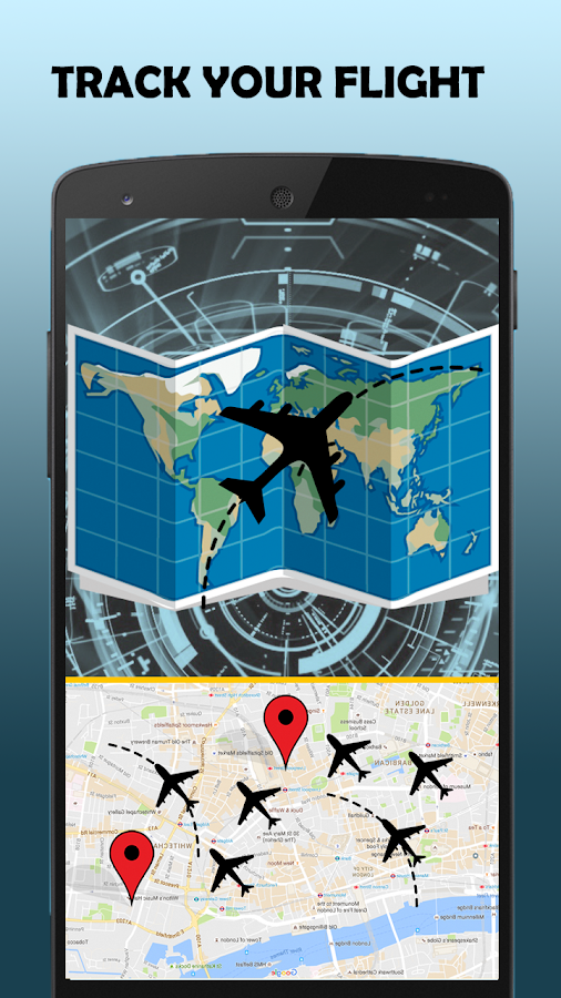 Flightradar жить воздух трафик руководство — приложение на Android