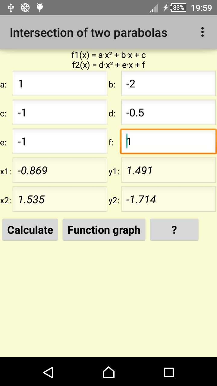 Android application Math Expert screenshort