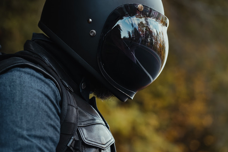 The helmet should be the first thing one gets plus, in SA, it is mandatory, according to law, to wear a helmet when on a motorcycle, whether rider or passenger.