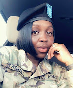 SA national Nontobeko Farrell who is now serving in the US army.