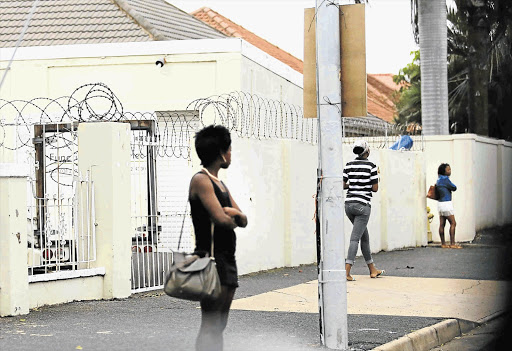KERB CRAWLERS BEWARE: Sex workers along Clark Road, in Glenwood, Durban. Residents have taken to social media to try to rid their suburb of prostitutes