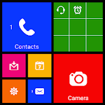 8 Metro style launcher theme Apk