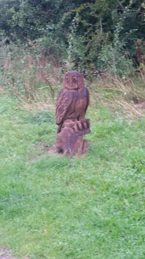 Owl Sculpture 