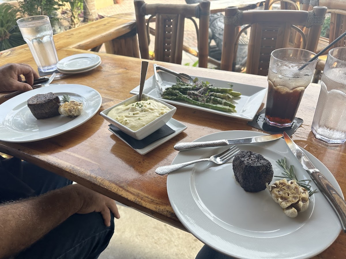 Delicious aged gluten free steaks!