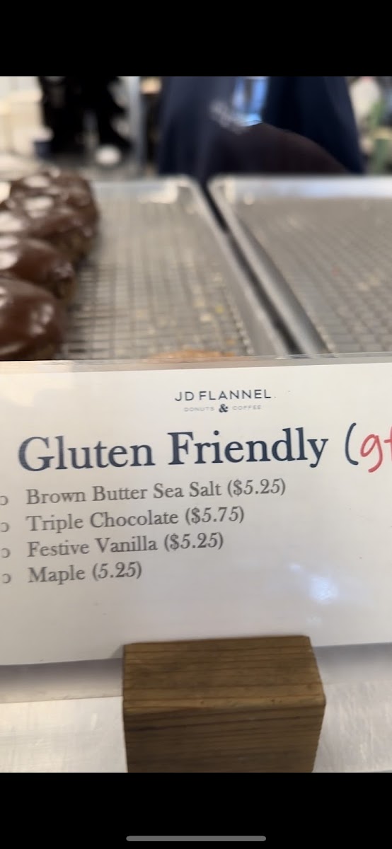 Gluten-Free at JD Flannel Donuts and Coffee