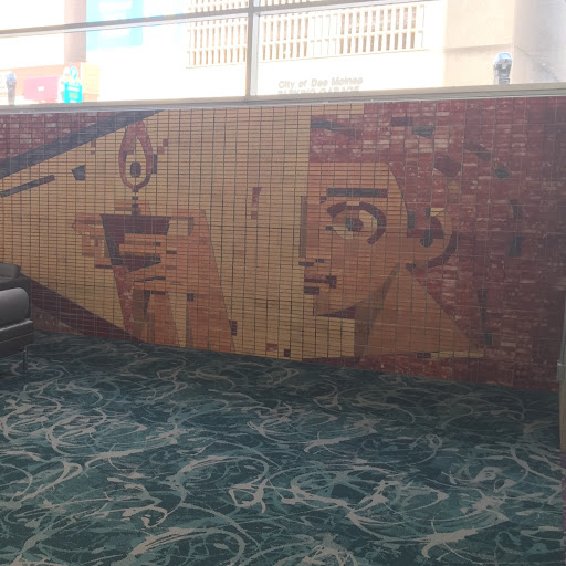 Brick Mosaic at YMCA