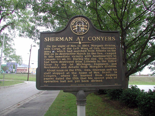 On the night of Nov. 17, 1864, Morgan´s division, 14th Corps, of the Left Wing of Gen. Sherman´s army [US], which had marched from Atlanta on the 15th on its destructive March to the Sea, camped...