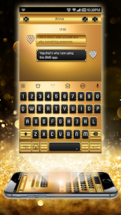 How to install Gold Neon Emoji Keyboard for Android 8.0 Oreo 1.0.1 unlimited apk for pc