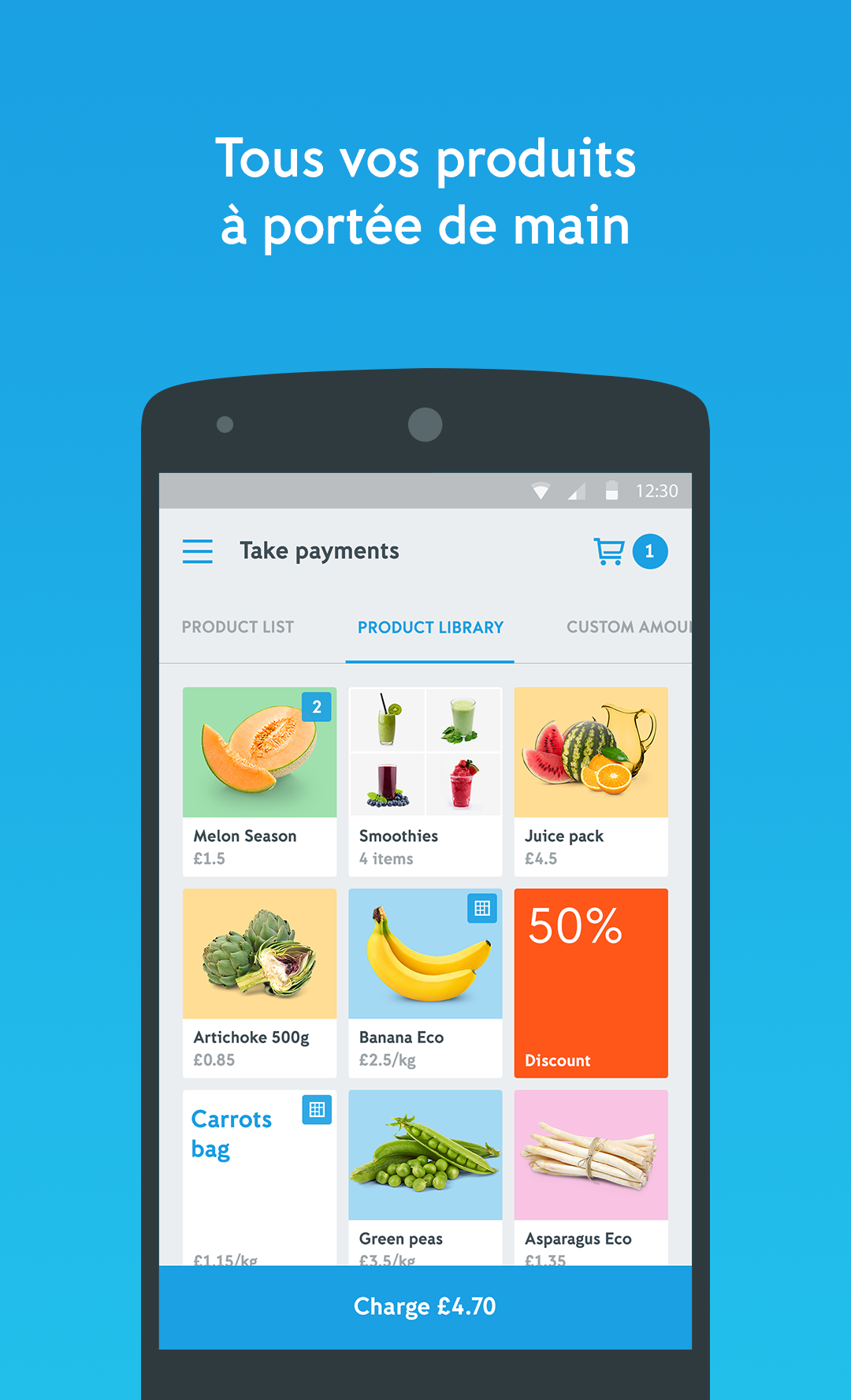 Android application PayPal Zettle: Point of Sale screenshort