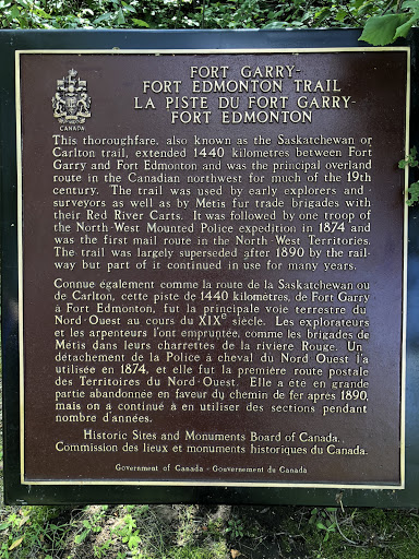 this thoroughfare, also known as the Saskatchewan or Carlton trail, extended 1440 kilometres between Fort Garry and Fort Edmonton and was the principal overland route in the Canadian northwest for...
