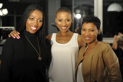 SISTERS: left to right: Lulu Dikana, Zonke Dikana and Asanda Dikana.