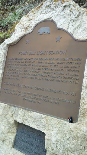 Point Sur Light  Station Plaque