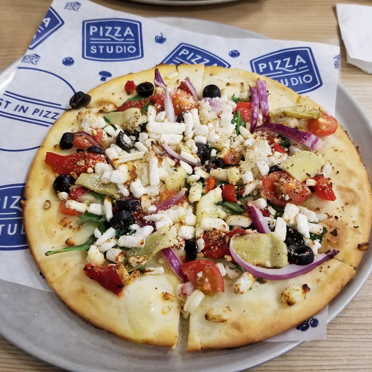 Gluten-Free Pizza at Pizza Studio