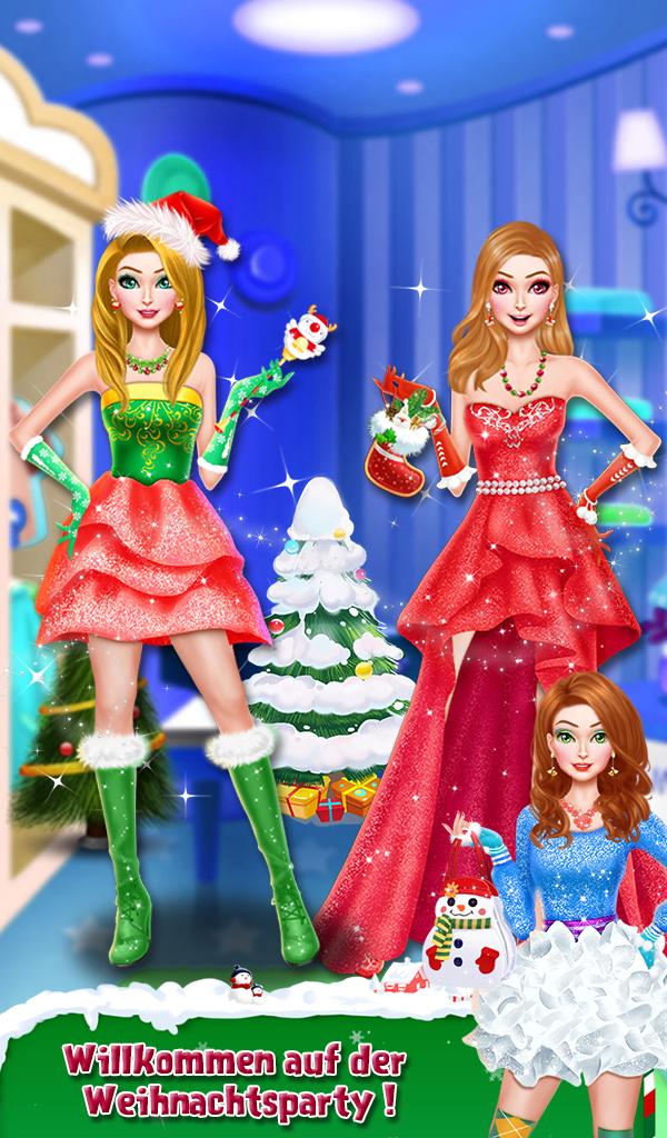 Android application Christmas Doll Party Makeover screenshort