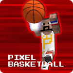 Pixel Basketball - Flick Ball Apk