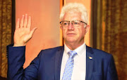 Alan Winde is sworn in as premier of the Western Cape on May 22 2019.