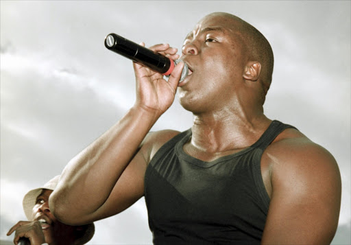 South African Kwaito star Kabelo Mabalane.