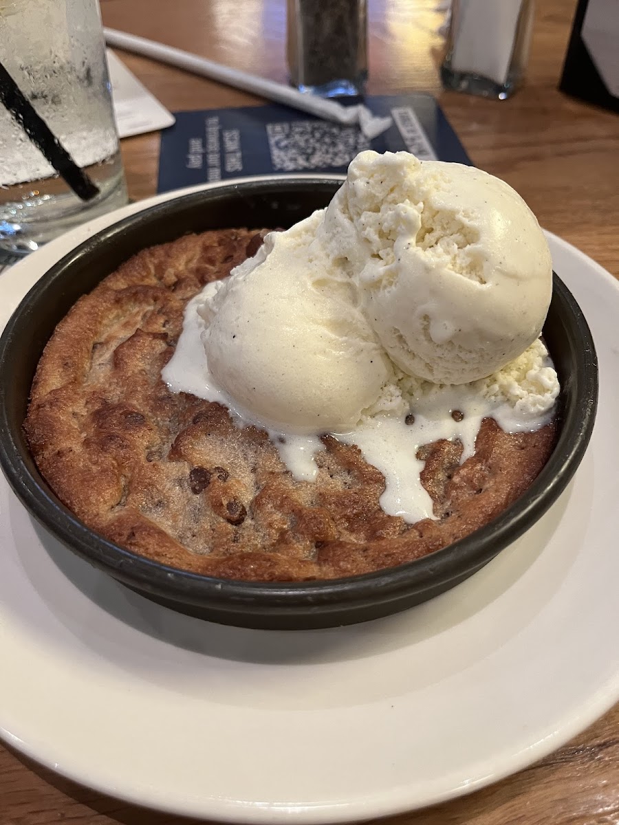 Gluten free pizookie