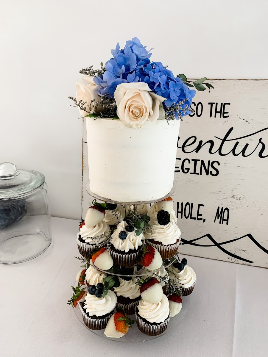 Wedding/Engagement/Bridal Shower Cake & Cupcake Towers!